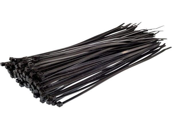 Black 11" Cable Zip Ties