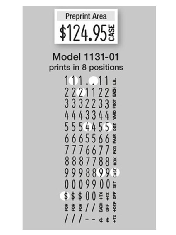 Monarch 1131-01 Pricing Gun Label Marking Gun - Image 2