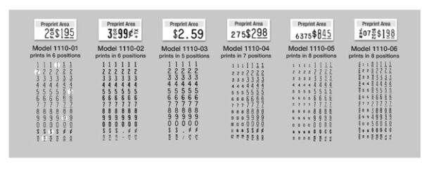 Monarch 1110-01 Pricing Gun Label Marking Gun - Image 3